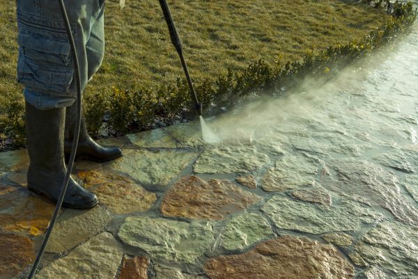 Stone Power Washing in Palmetto