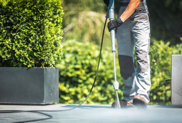 Patio Concrete Cleaning in Palmetto