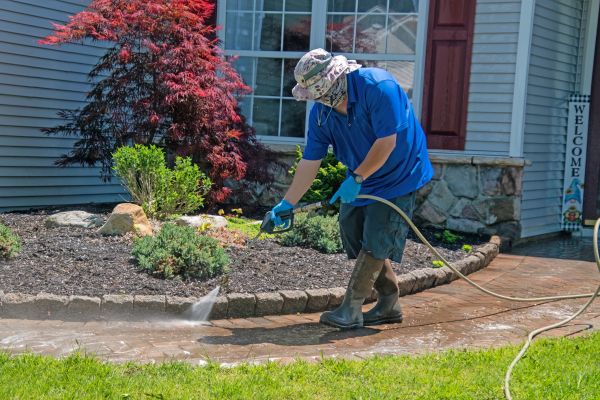 Brick Walkway Cleaning in Palmetto